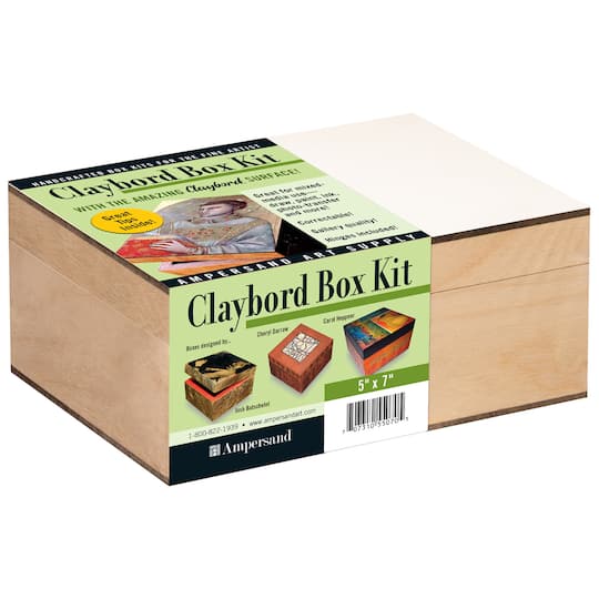 Ampersand Art Claybord Box Kit